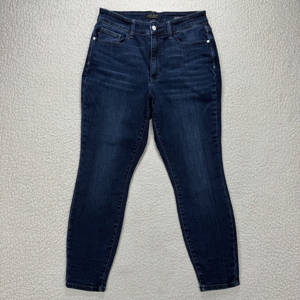 Judy Blue Skinny‎ Jeans Women's 14W (31x27.5) Stretch Modern Minimalist  Boho